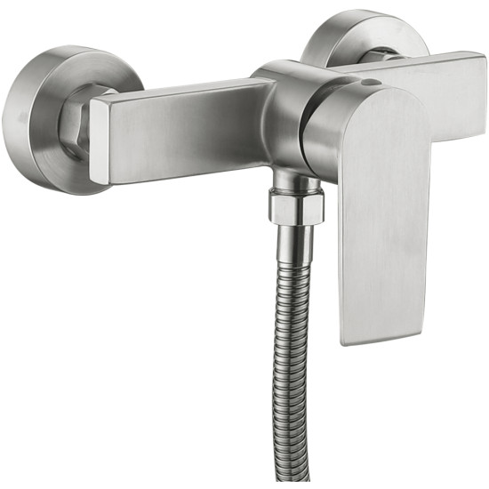 Змішувач для душу Lidz Nexus 010 (k35) LDNEX010NKS49188 Nickel