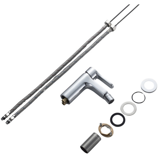 Смеситель латунный для биде Lidz Astra 001AF (k35) LDAST001AFCRM48089 Chrome