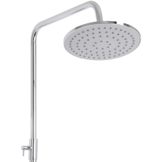 Душевая система универсальная Lidz Latwa 1031 на три потребителя (с изливом) (k35) Chrome LDLAT1031CRM48993