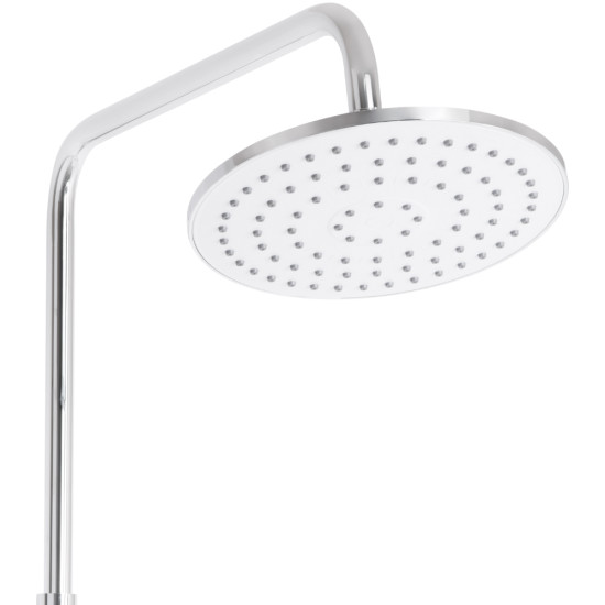 Душевая система универсальная Lidz Latwa 1031 на три потребителя (с изливом) (k35) White LDLAT1031WHI48994