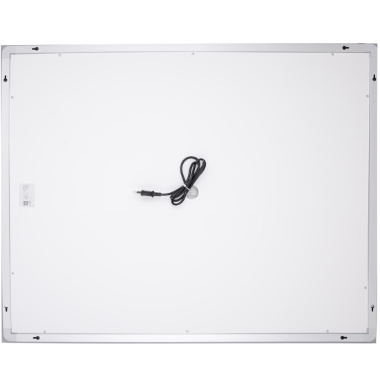 Дзеркало Qtap Cardinal (CA1) 1000х800 з LED-підсвічуванням Touch, з антизапотіванням, з димером, рег. темп. кольору (3000-6500K) QT0478C10080