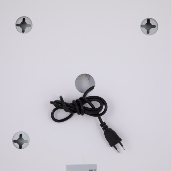 Дзеркало Qtap Gemini 500х700 з LED-підсвічуванням Touch, з антизапотіванням, з димером, рег. темп. кольору (3000-6500K) QT2578R5070