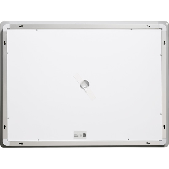 Дзеркало Lidz Kubis (KU2) 800х600 з LED-підсвічуванням Touch, з антизапотіванням, з димером, рег. яскравості LD78LF904806048446