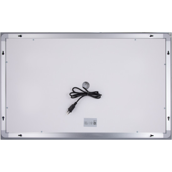Дзеркало Qtap Cardinal (CA1) 800х500 з LED-підсвічуванням Touch, з антизапотіванням, з димером, рег. темп. кольору (3000-6500K) QT0478C5080