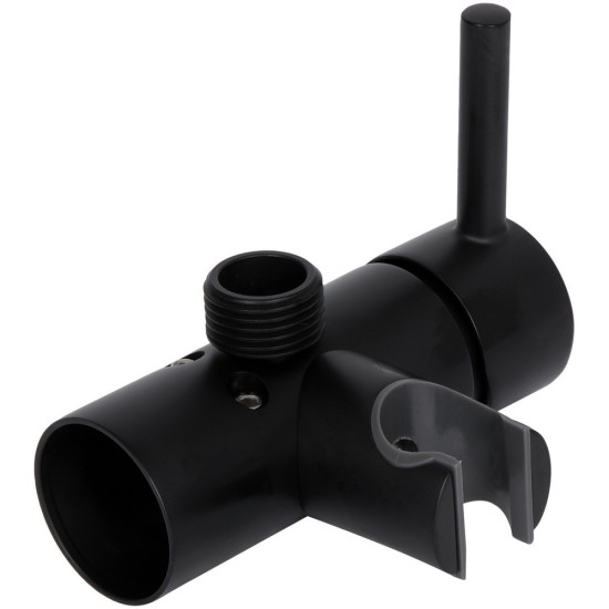 Набор для гигиенического душа Qtap Inspai-Varius округлый QTINSVARBСRV00440001 Black Matt