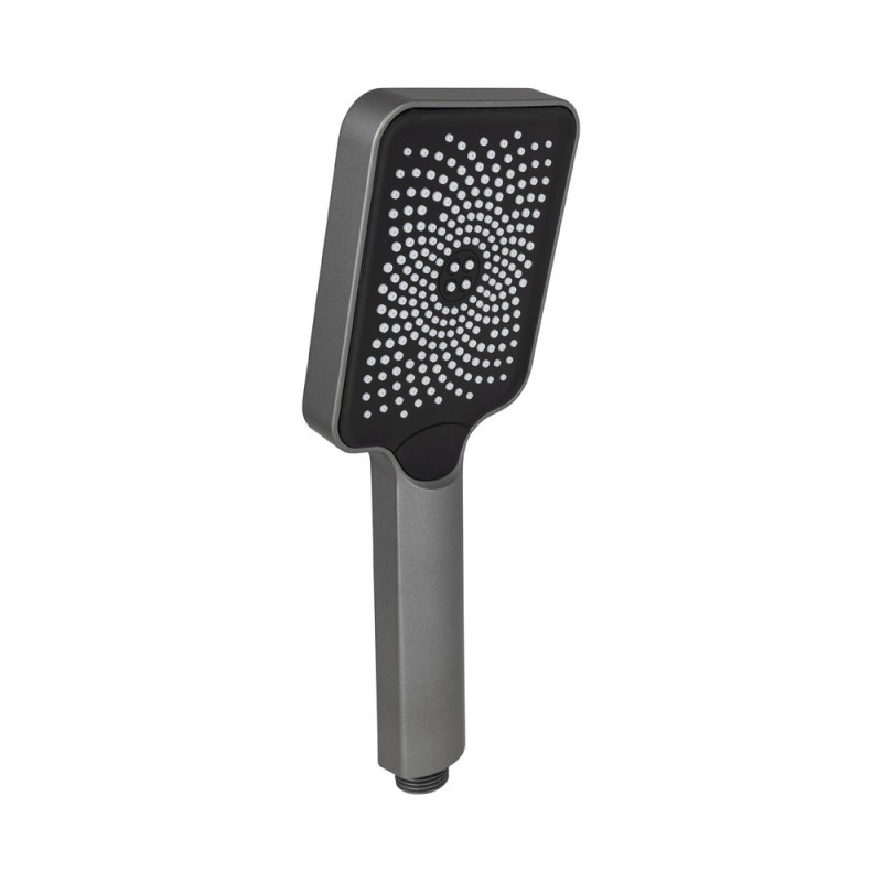 Лійка для ручного душу 145x90 мм прямокутна Qtap Rucni QTRUCA145S1GRP Graphite