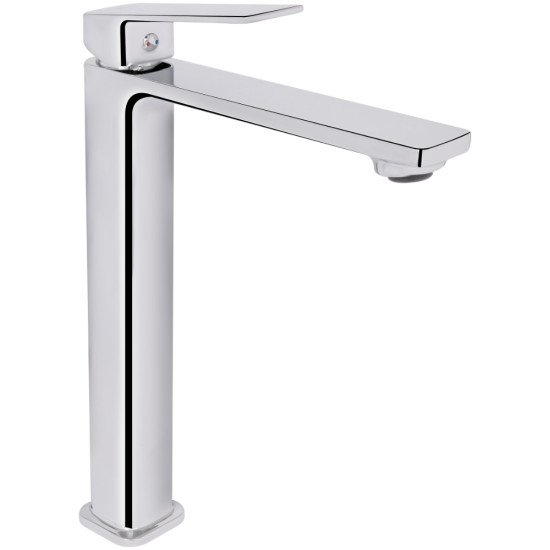 Смеситель для раковины высокий Qtap Capricorn, Chrome (k26) QTCAP1060H102C48220