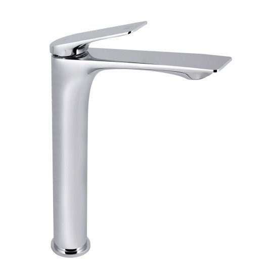 Смеситель для раковины Qtap Vlasta New высокий QTVLA269CRM45652 Chrome