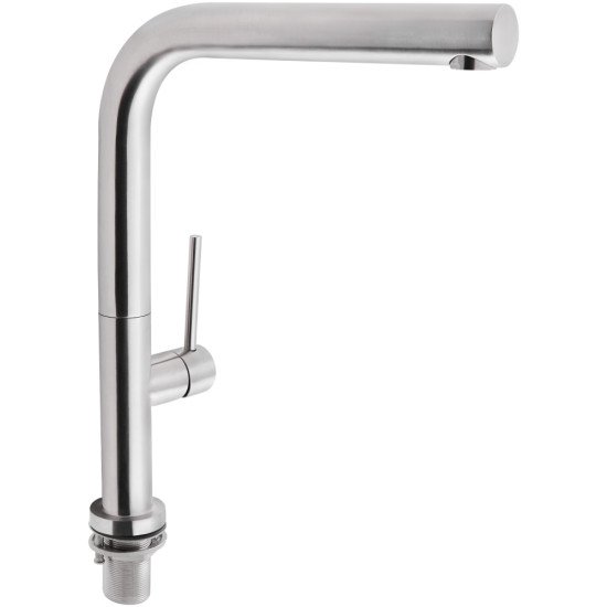 Змішувач для кухні Qtap Zdenek QTZDN9032103FC Brushed Nickel PVD