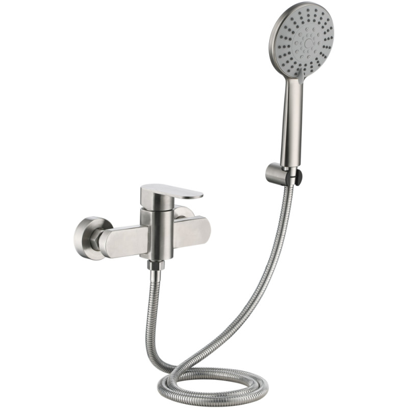 Змішувач для душу Lidz Luna 010 (k35) LDLUN010NKS49191 Nickel