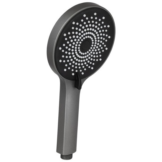 Лейка для ручного душа Lidz Niagara 32 120 мм округлая LDNIA32GRP48536 Graphite