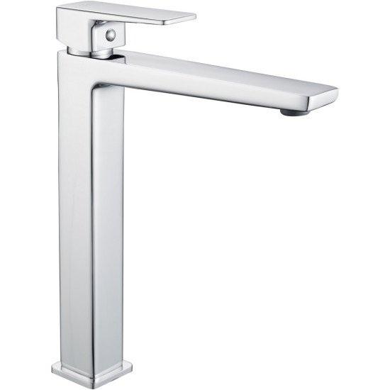 Смеситель латунный для раковины Lidz Orion 001FH высокий (k25) LDORI001FHCRM48096 Chrome