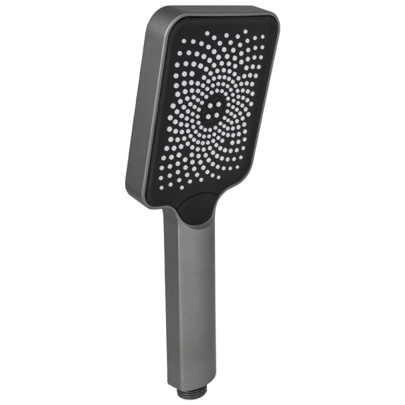 Лійка для ручного душу Lidz Niagara 33 145x95 мм прямокутна LDNIA33GRP48538 Graphite