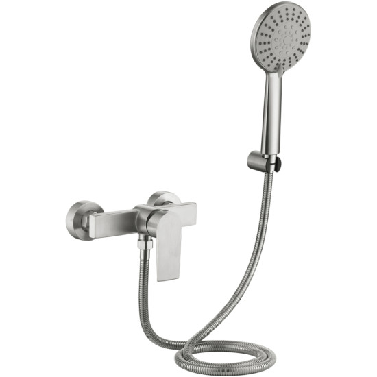 Змішувач для душу Lidz Nexus 010 (k35) LDNEX010NKS49188 Nickel