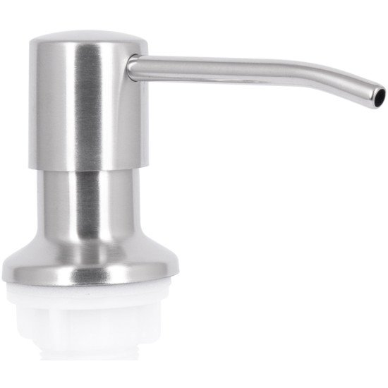 Дозатор для моющего средства Lidz Acsis LA29 Brushed Steel, круглый LDACSLA29BRU49828