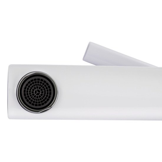 Набор 2в1 Qtap Grand на три потребителя (с изливом) QTGRAWCR1004 Chrome/White + Qtap Grand QTGRAWCR001F White