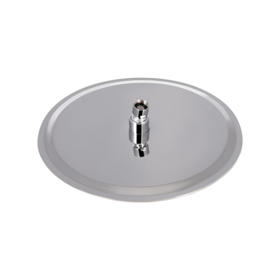 Лейка для верхнего душа Lidz Niagara 130 300 мм округлая LDNIA130NKS32451 Chrome