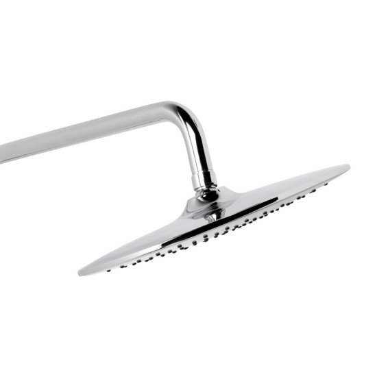 Набор 2в1 Qtap Grand на три потребителя (с изливом) QTGRACRM1004 Chrome + Qtap Grand QTGRACRM001F Chrome