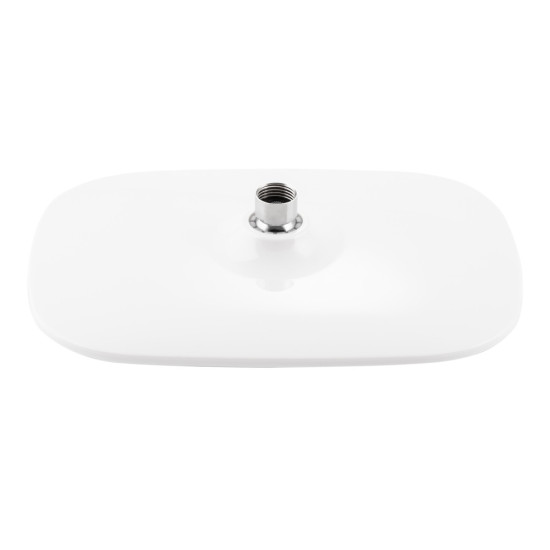 Набор 2в1 Qtap Grand на три потребителя (с изливом) QTGRAWCR1004 Chrome/White + Qtap Grand QTGRAWCR001F White
