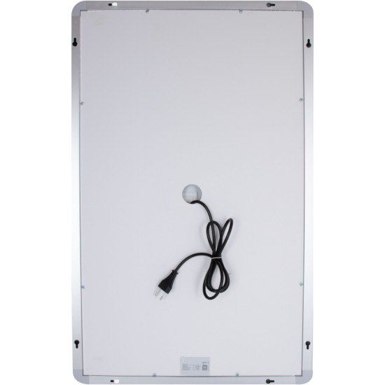 Дзеркало Qtap Mideya (DC-F911) 500х800 з LED-підсвічуванням Touch, з антизапотіванням, димером QT2078F911W