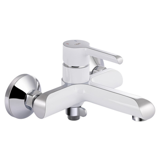 Набор 2в1 Qtap Grand (c душевым гарнитуром) QTGRAWCR006 Chrome/White + Qtap Grand QTGRAWCR001F White