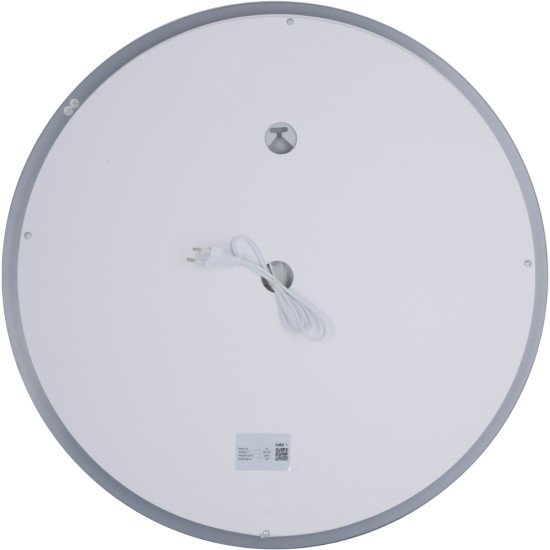 Дзеркало Lidz Aria R800 з LED-підсвічуванням Touch, з антизапотіванням, з димером, рег. яскравості LD78LR800