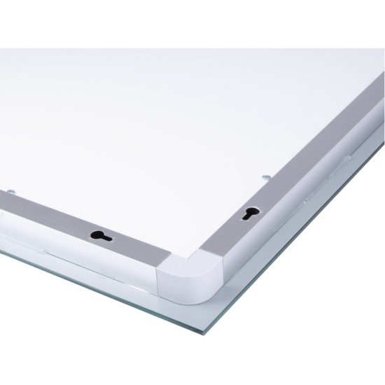 Дзеркало Qtap Cardinal (CA1) 1000х800 з LED-підсвічуванням Touch, з антизапотіванням, з димером, рег. темп. кольору (3000-6500K) QT0478C10080