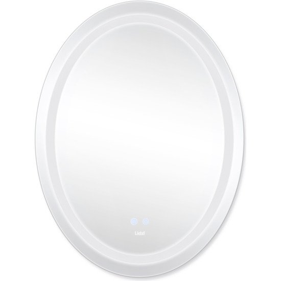 Дзеркало Lidz Vida 800х600 з LED-підсвічуванням Touch, з антизапотіванням, з димером, рег. яскравості LD78LF6080