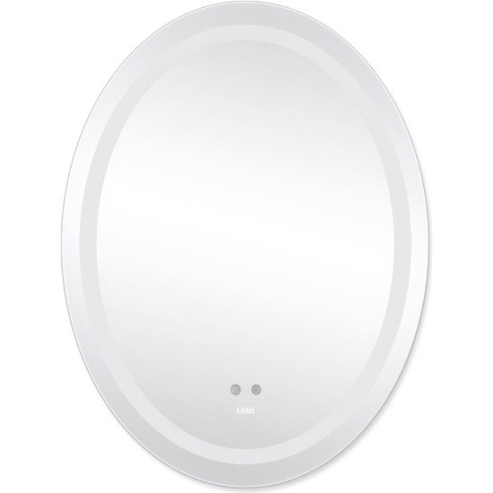 Дзеркало Lidz Vida 700х500 з LED-підсвічуванням Touch, з антизапотіванням, з димером, рег. яскравості LD78LF5070