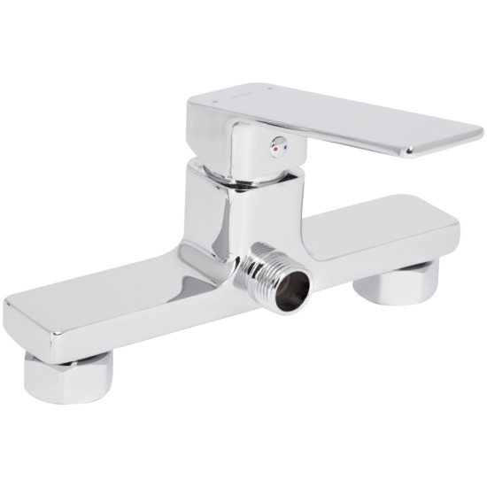 Змішувач для душу Qtap Capricorn з душовим гарнітуром Chrome (k35) QTCAP4060102C48221
