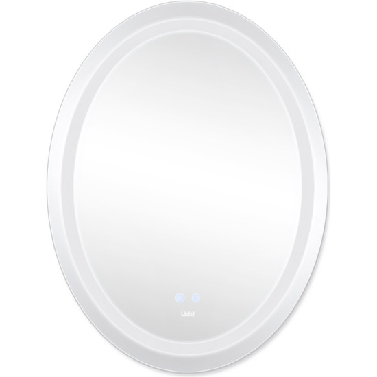 Дзеркало Lidz Vida 700х500 з LED-підсвічуванням Touch, з антизапотіванням, з димером, рег. яскравості LD78LF5070