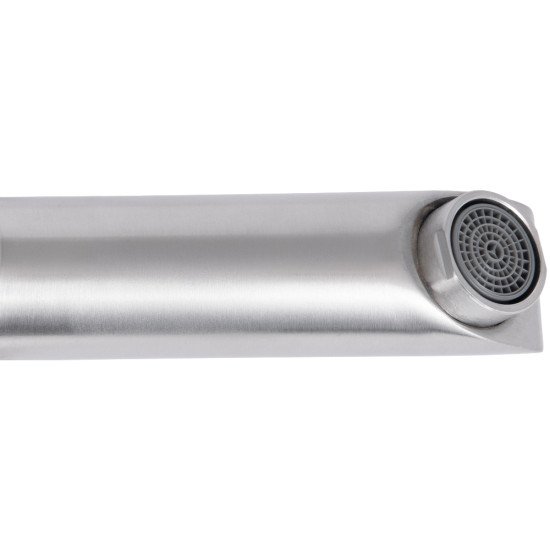 Смеситель для ванны Lidz Aria 006 с поворотным изливом (c душевым гарнитуром) (k35) LDARI006NKS34940 Nickel