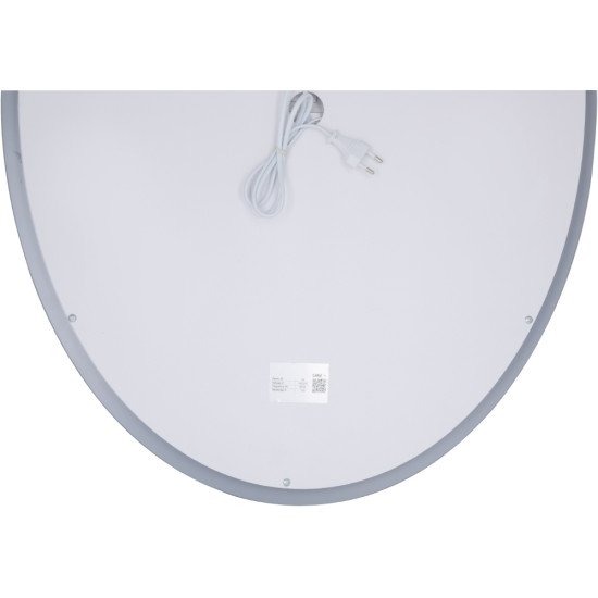 Дзеркало Lidz Vida 800х600 з LED-підсвічуванням Touch, з антизапотіванням, з димером, рег. яскравості LD78LF6080