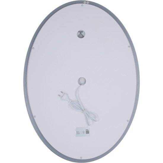 Дзеркало Lidz Vida 700х500 з LED-підсвічуванням Touch, з антизапотіванням, з димером, рег. яскравості LD78LF5070