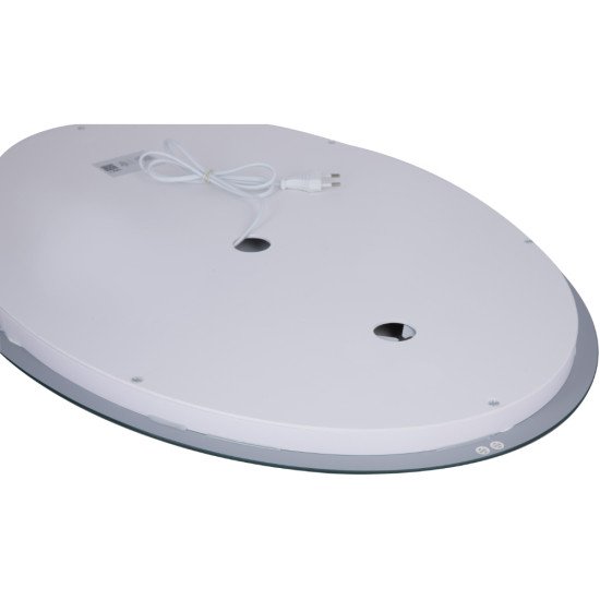 Дзеркало Lidz Vida 700х500 з LED-підсвічуванням Touch, з антизапотіванням, з димером, рег. яскравості LD78LF5070