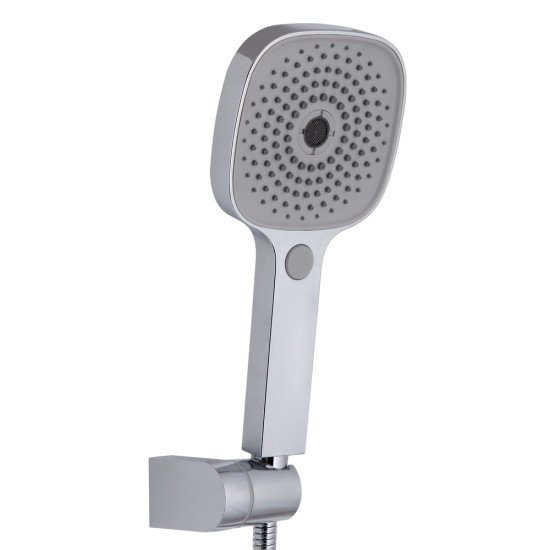 Смеситель для ванны Qtap Swan Eco (c душевым гарнитуром) QTSWA259CRM45534 Chrome