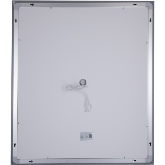 Дзеркало Lidz Kubis 700х800 з LED-підсвічуванням Touch, з антизапотіванням, з димером, рег. яскравості LD78LF9048070