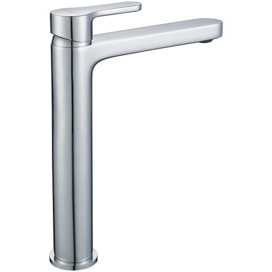 Змішувач латунний для раковини Lidz Astra 001FH високий (k35) LDAST001FHCRM48090 Chrome