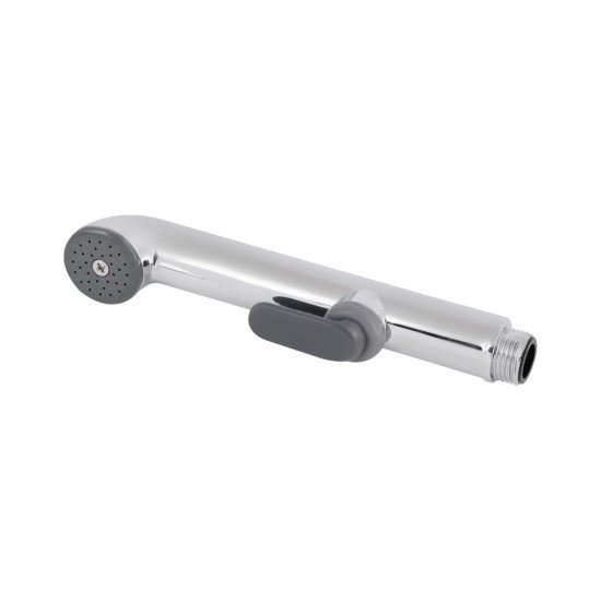 Набор для гигиенического душа Qtap Inspai-Varius округлый QTSETCRMA021 Chrome/Grey (Set)