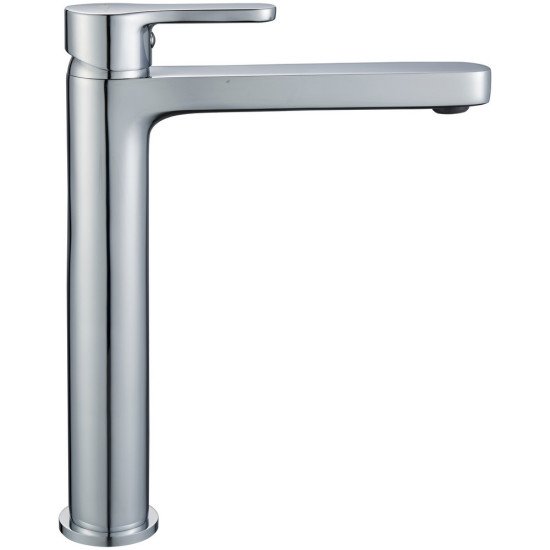 Змішувач латунний для раковини Lidz Astra 001FH високий (k35) LDAST001FHCRM48090 Chrome