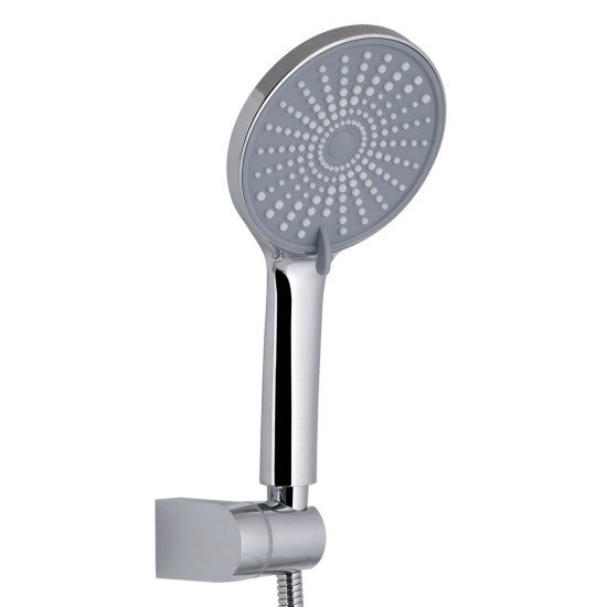 Смеситель для ванны Qtap Leo New (c душевым гарнитуром) QTLEO259CRM45563 Chrome