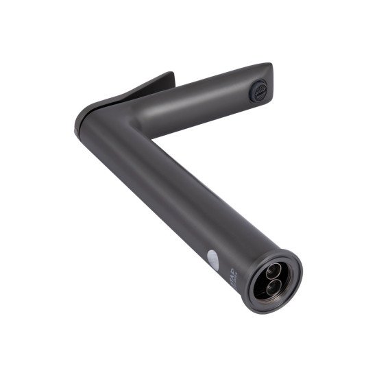 Змішувач для раковини Qtap Presto високий QTPRE269GRP45582 Graphite