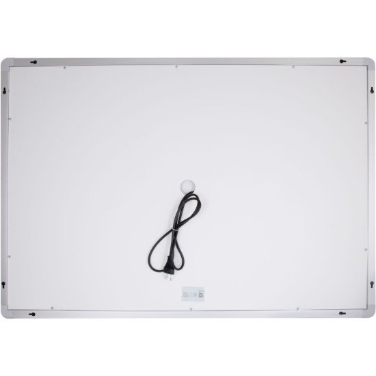 Зеркало Qtap Mideya 1000х700 с LED-подсветкой Touch, с антизапотеванием, диммером QT2078NCF10070W