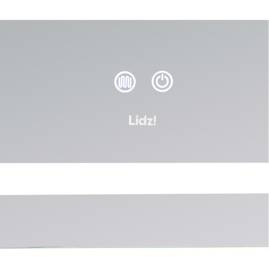 Дзеркало Lidz Kubis (KU2) 1200х800 з LED-підсвічуванням Touch, з антизапотіванням, з димером, рег. яскравості LDKUB120080049007