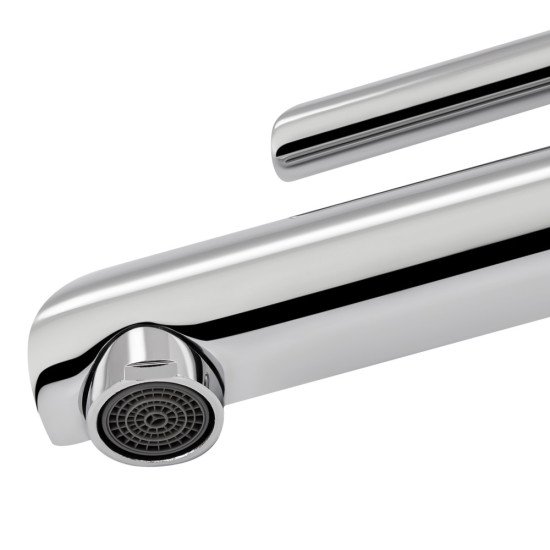 Набор 2в1 Qtap Grand с поворотным изливом (c душевым гарнитуром) QTGRACRM005 Chrome + Qtap Grand QTGRACRM001F Chrome