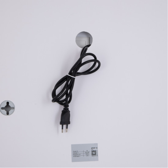 Зеркало Qtap Gemini 800х700 с LED-подсветкой Touch, с антизапотеванием, с диммером, рег. темп. цвета (3000-6500K) QT2578R8070