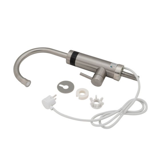 Проточний кран для кухні Lidz Warm 060 LDWAR060NKS35881 Nickel