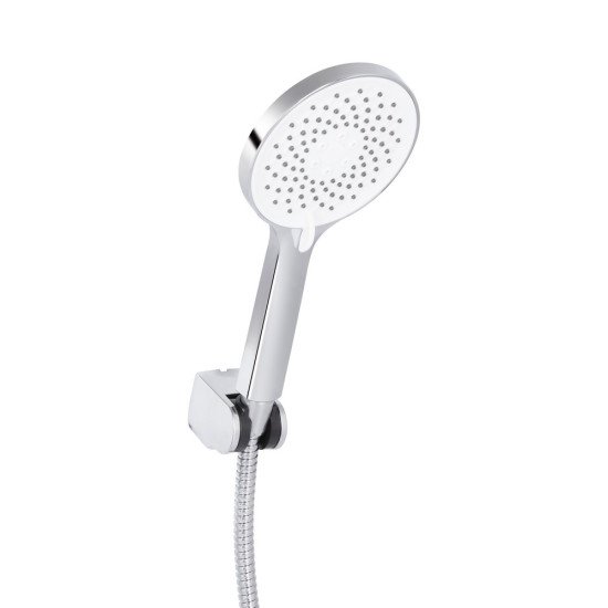 Смеситель для ванны Qtap Cardinal (c душевым гарнитуром) QTCAR259CRM45656 Chrome