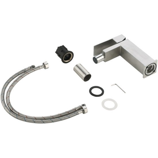 Смеситель для биде Lidz Helix 001AF (k35) LDHEL001AFNKS49181 Nickel