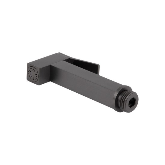 Змішувач для раковини Qtap Gemini (з гігієнічним душем) QTGEM272GMB45692 Gunmetal Black PVD
